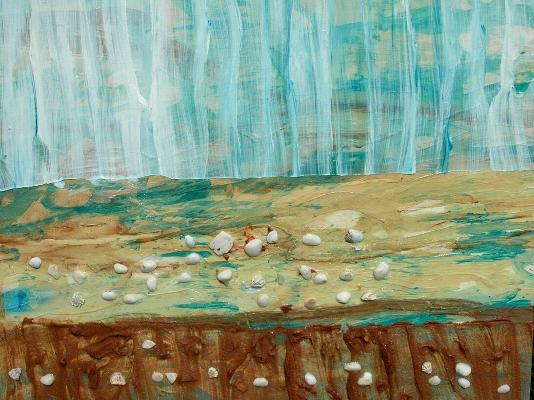 TA - A Morning Beach Walk (detail)