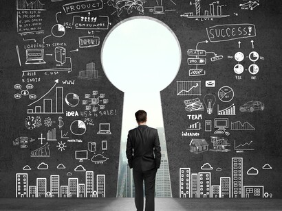 Elegir para abrir las puertas del éxito