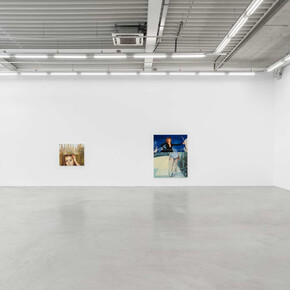 Janet Werner, Hell and happiness, exhibition view. Courtesy of Almine Rech Gallery