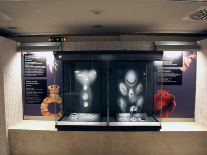 Prehistoric Macedonia, exhibition view. Courtesy of Αrchaeological Museum of Thessaloniki