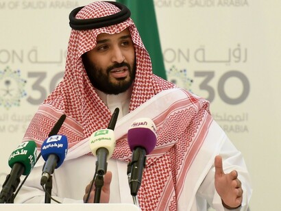 El príncipe heredero Mohammed Bin Salman defendiendo su programa de reformas conocido como Visión 2030