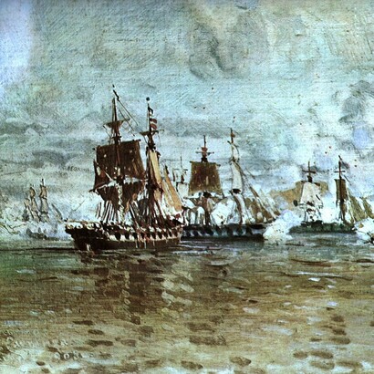 La teledección en arqueología aparece como un recurso que dialoga con los testimonios y representaciones históricas, como las pinturas que representa la Batalla de la Vuelta de Obligado