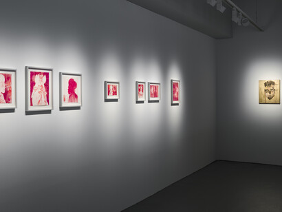 Uwe Wittwer, A short parade, exhibition view. Courtesy of Galerie Judin