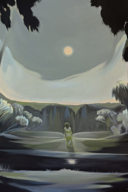 Megan Harris, Dreamscape III (detail), 2026. Courtesy of Winston Wächter Fine Art