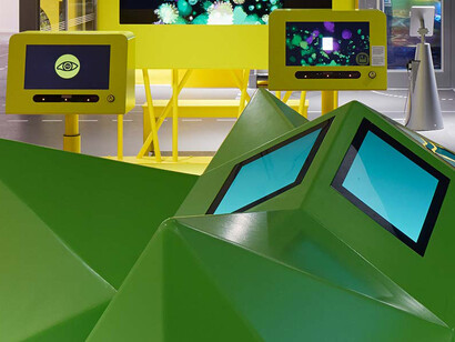 MegaMind, exhibition view. Courtesy of Tekniska Museet