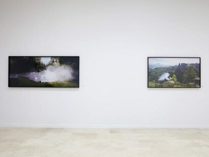 Julian Rosefeldt, Exhibition view. Courtesy of Galeria Helga de Alvear 