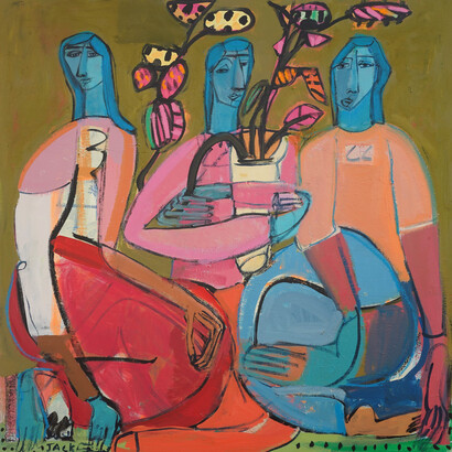 Rebecca Jack, La primavera. Courtesy of JoAnne Artman Gallery