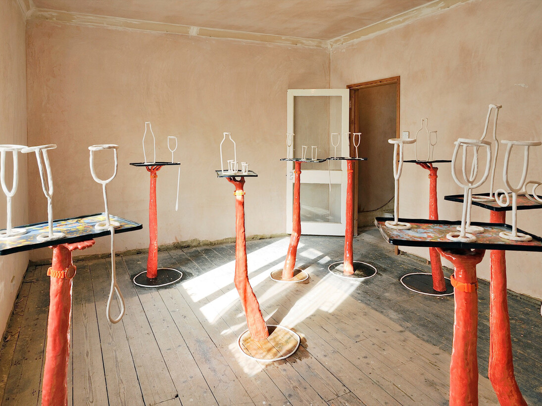 Emma Hart, Giving It All That, Folkestone Triennial, 2014. Installation view. Photo: Thierry Bal
