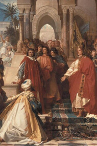Arthur Georg von Ramberg. La Corte dell'Imperatore Federico II a Palermo