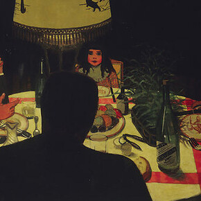 The Dinner, Lamp Effect (Le Diner, effet de lampe)
1899
Félix Vallotton