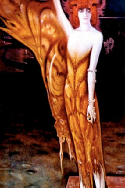 La Marchesa Luisa Casati, di Alberto Martini (1912)