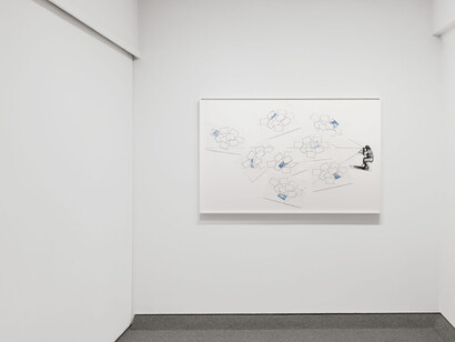 Giulio Paolini, Paths, exhibition view. Courtesy of Krakow Witkin Gallery