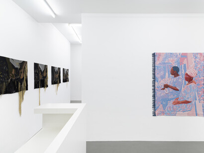 Malaika Temba, Ni hivi hivi duniani, exhibition view. Courtesy of Gaa Gallery