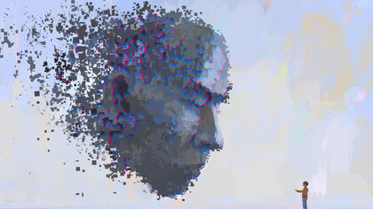 The fusion of virtual and real-world communication is transforming interactions through futuristic illustrations and digital artistry