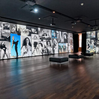 Intermezzo: revisiting Helmut Newton, ausstellungsansicht. Mit freundlicher genehmigung des Museums für Fotografie