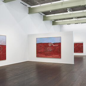 Philip Guston, Singularities, exhibition view. Courtesy of Hauser & Wirth Gallery 