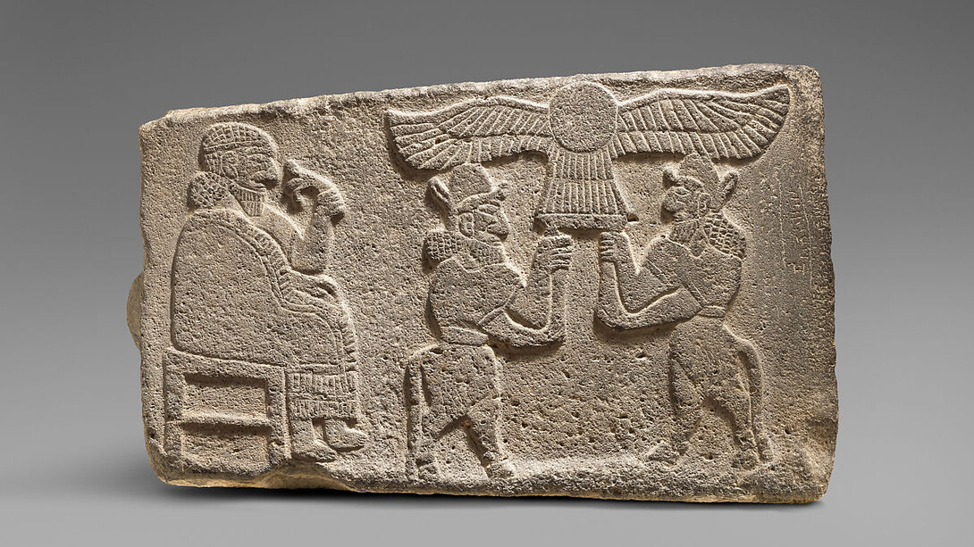 Orthostat relief: seated figure holding a lotus flower
ca. 10th−9th century B.C.
Hittite