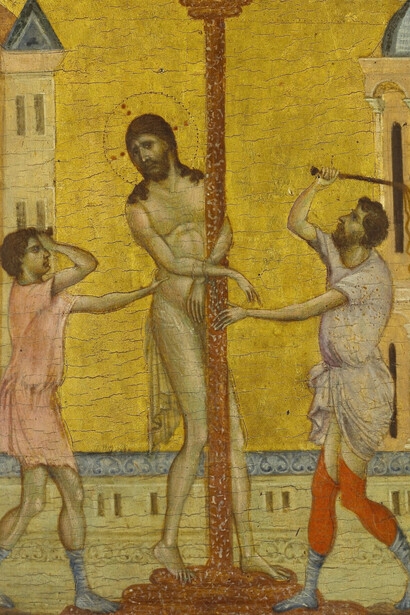 Cimabue, La flagellation du Christ. Courtesy of Musée du Louvre