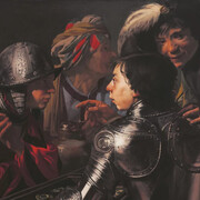Hendrick ter Brugghen, The backgammon players (detail). Courtesy of the Arp Museum