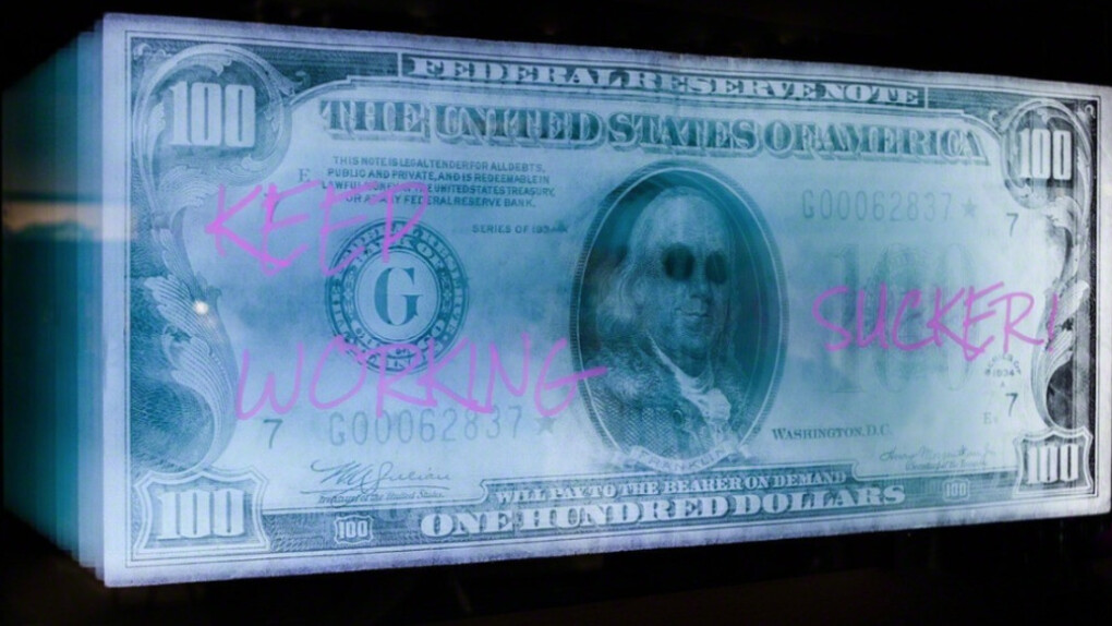 You Can't Eat Money. Courtesy of Oliver Cole Gallery