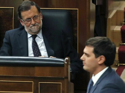 Mariano Rajoy y Albert Rivera, de Ciudadanos