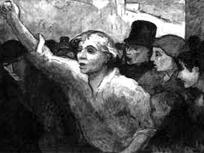 «El levantamiento», una de las obras más representativas de Daumier