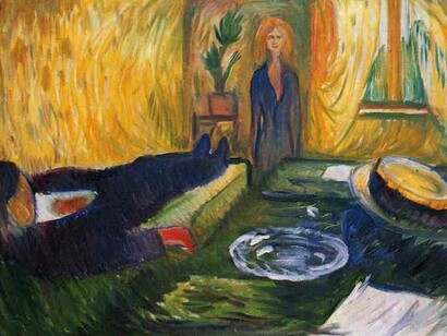 «La asesina» (1907), Munch