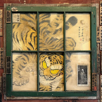 Brandon Sadler, Ridin' my time, 2022. Courtesy of Fu Qiumeng Fine Art