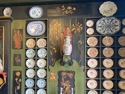 Interno dell’appartamento di Victor Hugo, Parigi, Francia, foto di Flavius Roversi