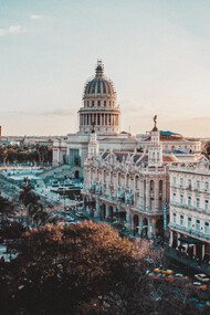 Vista panorámica de La Habana Vieja, Cuba