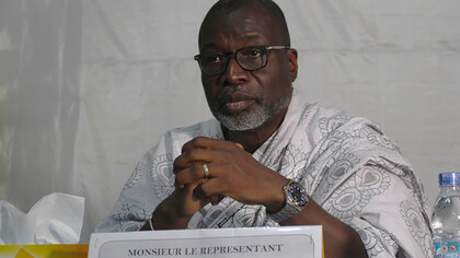 Médecines traditionnelles en Afrique. Le représentant de l’OMS en Côte d’Ivoire, Dr Ané Ambroise, lors de la célébration officielle de la Journée africaine de la médecine traditionnelle à Agboville en 2022