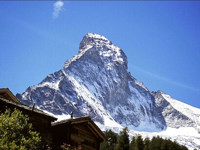 La faccia nord del Cervino, Alpi vallesane