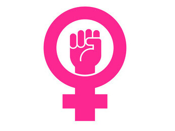 Insignia del movimiento feminista