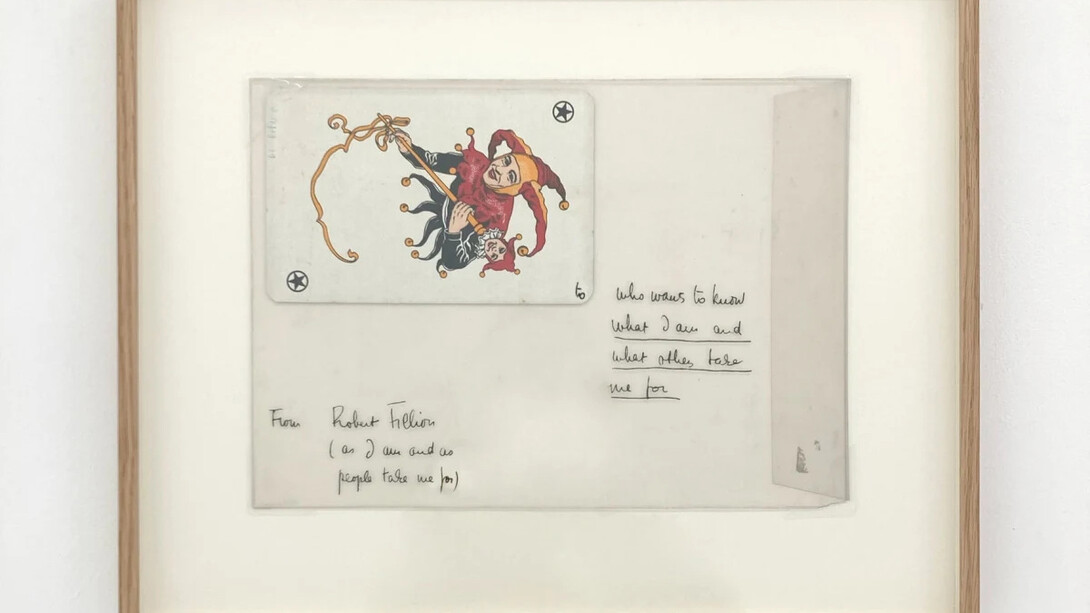 Robert Filliou, Joker, 1969. Cortesía de la ADN Galería