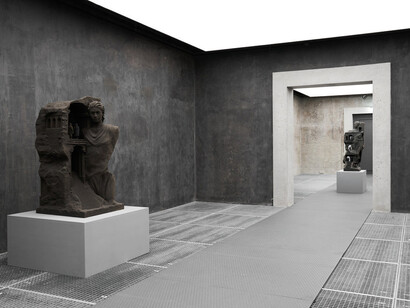 Daniel Arsham, Memory index, ausstellungsansicht. Mit freundlicher genehmigung von König Bergson