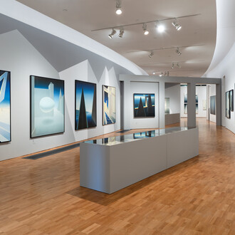 Mari Kurismaa, Twilight geometry, exhibition view. Courtesy of Kumu Art Museum. Photo by Stanislav Stepaško