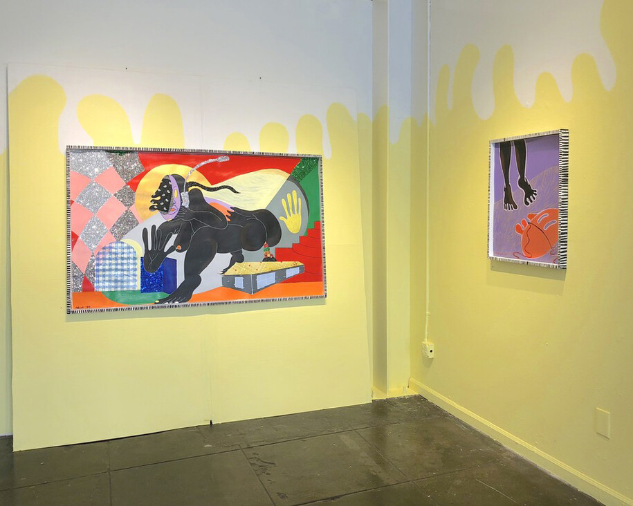 Theresa Chromati, Exhibition view. Courtesy of New Image Art