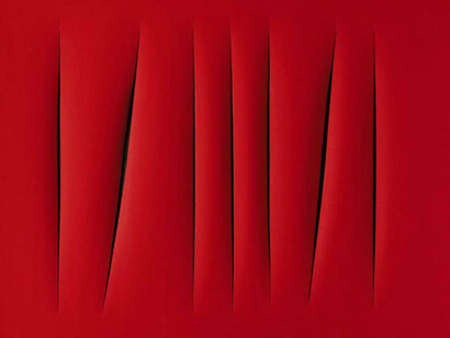 Lucio Fontana, Concept Spatial, Attentes, 1960