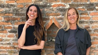 Le coreografe e danzatrici Laura Pulin ed Eleonora de Logu