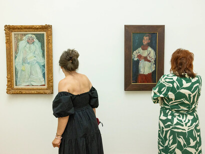 Chaïm Soutine, Gegen den strom, Ausstellungsansicht. Mit freundlicher Genehmigung des Kunstmuseum Bern
