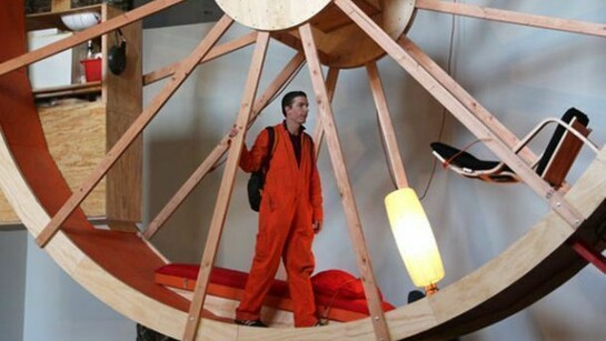 Ward Shelley and Alex Schweder, “In Orbit,” Installation view