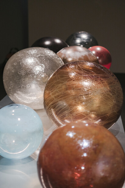 Glass: transcending matter. The Cirva collections, exhibition view. Courtesy of Musée Ariana