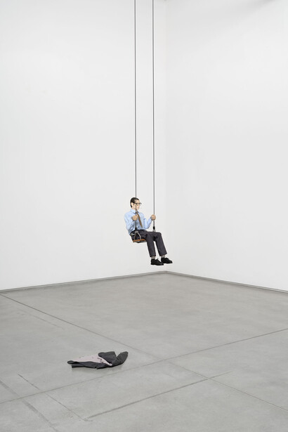 Kevin Reinhardt, 7, exhibition view. Courtesy of Marc Selwyn Fine Art