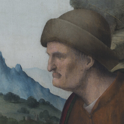 Giuseppe,  dettaglio della Tavola di Tortona