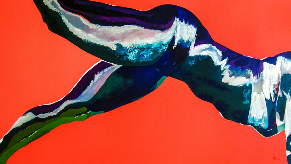 In the home of Vera Nedkova, artwork in exhibition. Courtesy of National Gallery