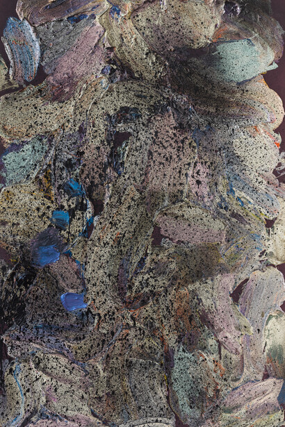 Jules Olitski, Moonlit silence, 1991. Avec l'aimable autorisation de la Galerie Templon