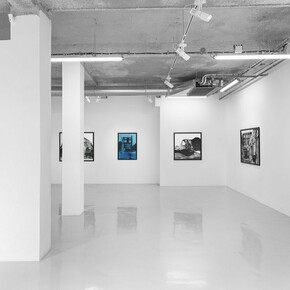 Jean-Marc Cerino, Effondrement et tremblements, vue d'exposition. Avec l'aimable autorisation de la Galerie Sator