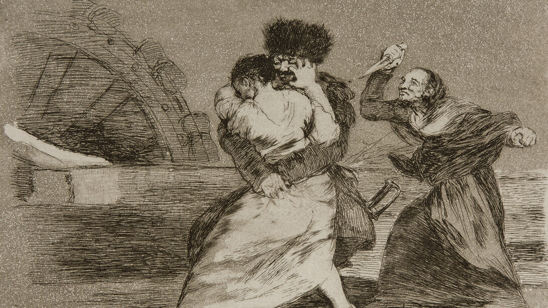 «No quieren» (1810-1814), Los Desastres de la Guerra, Fracisco de Goya