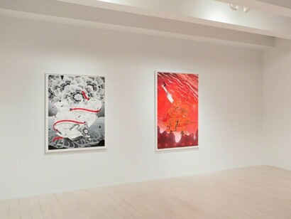 How and Nosm: Infinite Moments, Exhibition view. Courtesy of Jacob Lewis Gallery