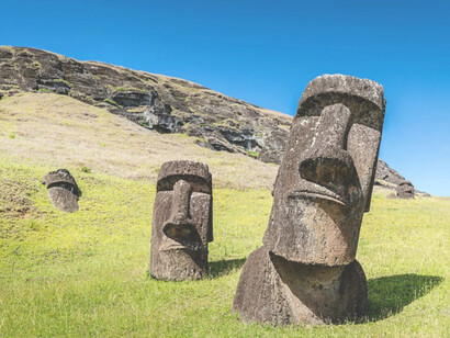 Isla de Pascua, un territorio de Chile, es una remota isla volcánica en la Polinesia